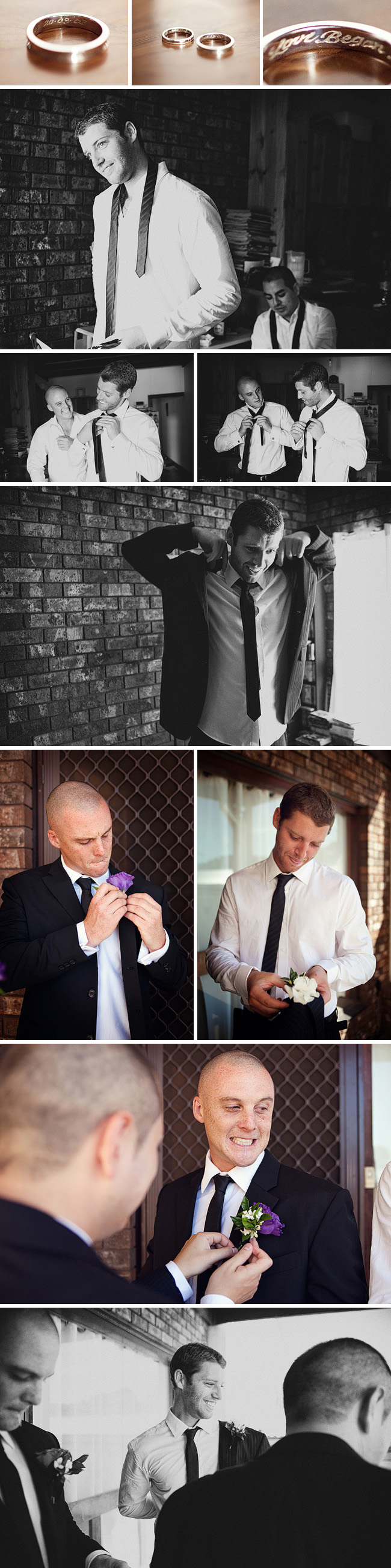 Sydney Wedding Photography - Groom preparation at their house in Woollahra