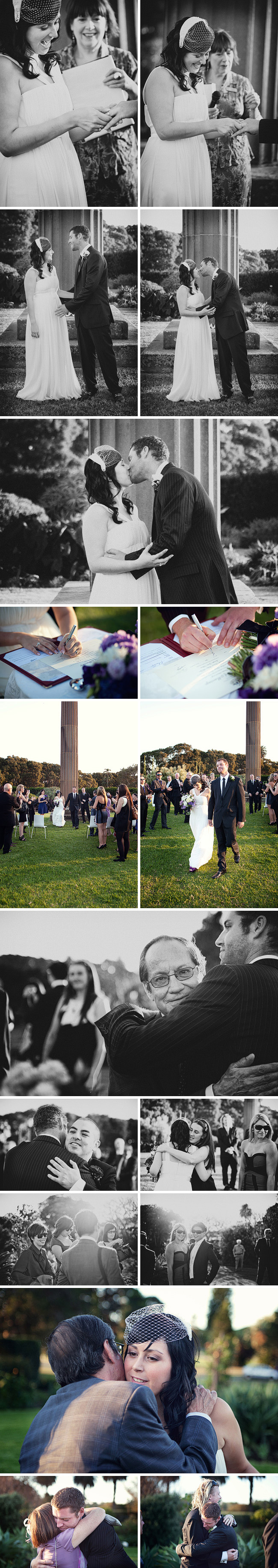 Centennial Parklands Wedding Photography - Jennifer and Hamish's Wedding Ceremony