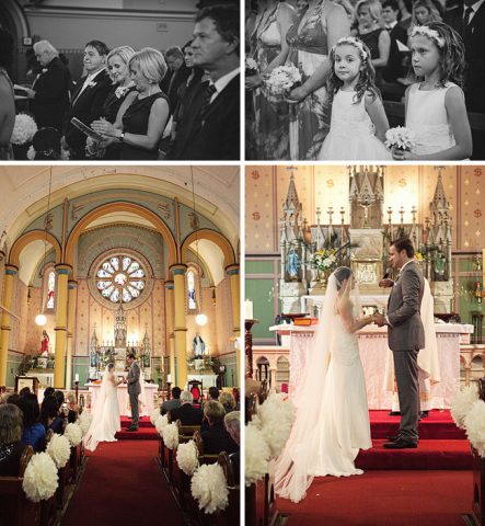 St. Augustine's Catholic Church, Balmain Wedding - The ceremony.