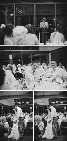 The Deckhouse Wedding - Guests reactions to the speeches.