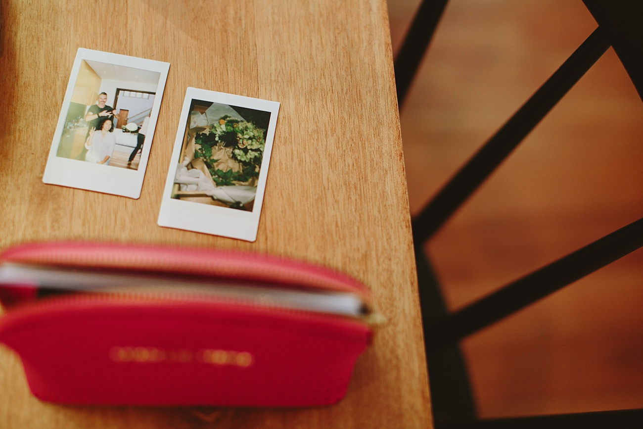 A detail of Instax Minis